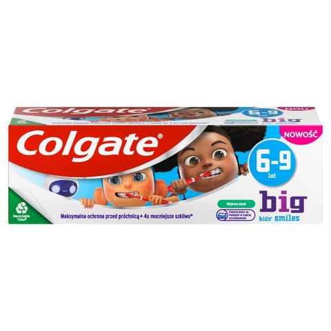 ⁨COLGATE Big Kids Smile Pasta do zębów dla dzieci 6-9 lat 50 ml⁩ w sklepie Wasserman.eu