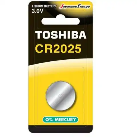 ⁨Bateria Toshiba CR2025 1szt/pcs litowa SPECIAL (CR2025 BP-1C)⁩ w sklepie Wasserman.eu