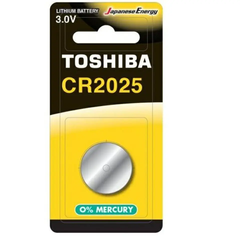 ⁨Bateria Toshiba CR2025 1szt/pcslitowa SPECIAL (CR2025 BP-1C)⁩ w sklepie Wasserman.eu
