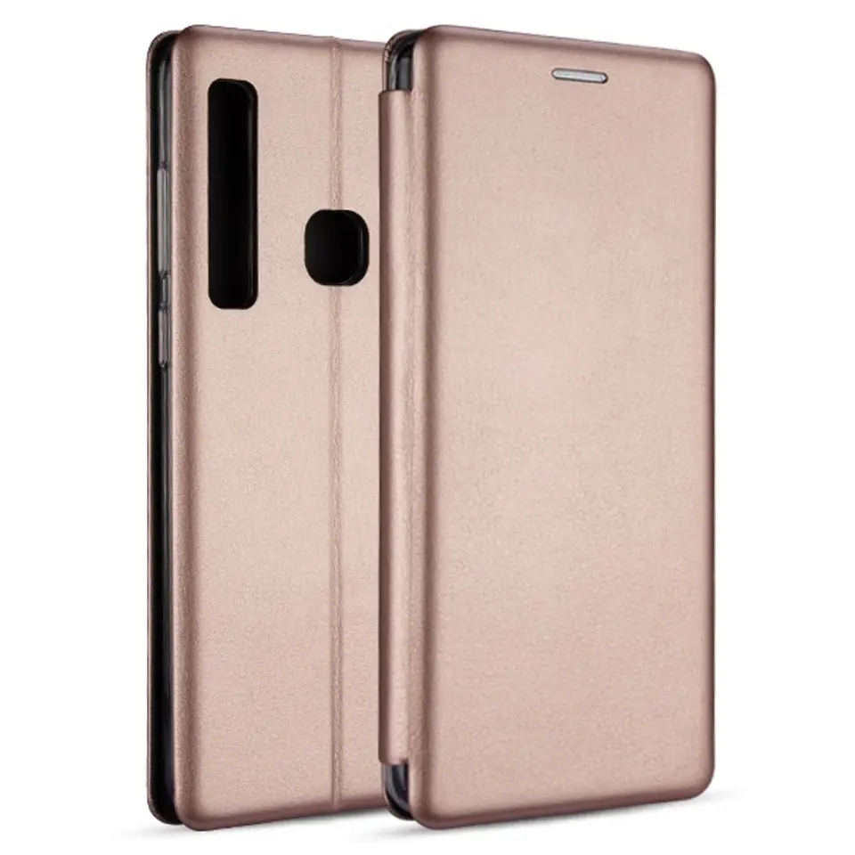 ⁨Beline Etui Book Magnetic Huawei Mate 20 różowo-złoty/rose gold⁩ w sklepie Wasserman.eu