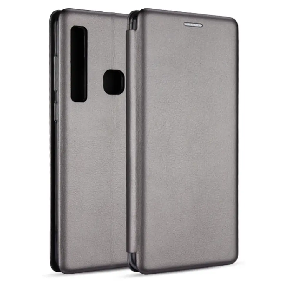 ⁨Beline Magnetic Book Case Huawei Mate 20 Steel/Steel⁩ at Wasserman.eu