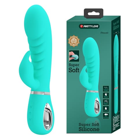 Wibrator Prescott Green 20cm Pretty Love w sklepie Wasserman.eu