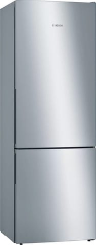 ⁨Bosch Serie 6 KGE49AICA fridge-freezer Freestanding 419 L C Stainless steel⁩ at Wasserman.eu