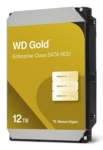 ⁨Western Digital Gold WD122KRYZ internal hard drive 12 TB 7200 RPM 512 MB 3.5" Serial ATA III⁩ at Wasserman.eu