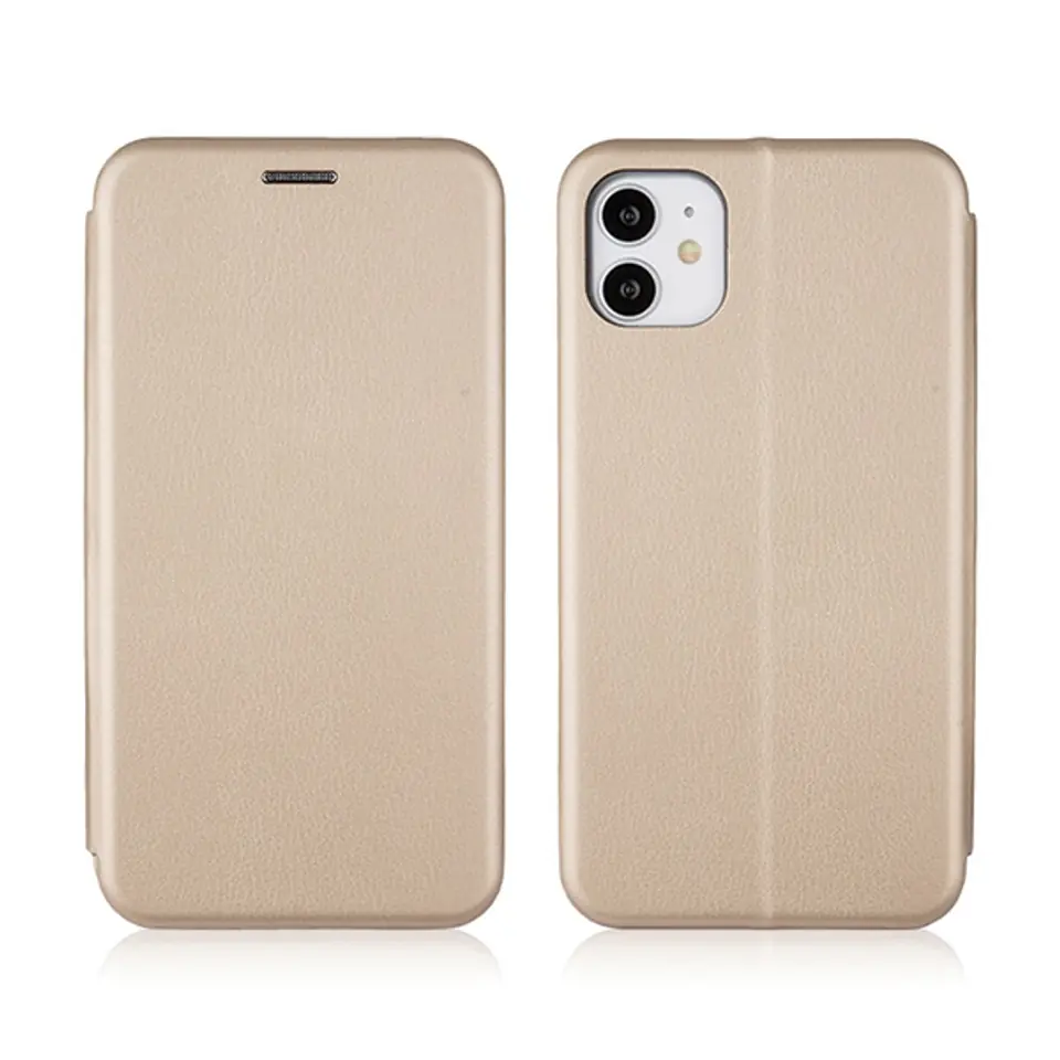 ⁨Beline Magnetic Book Case iPhone 11 gold/gold⁩ at Wasserman.eu