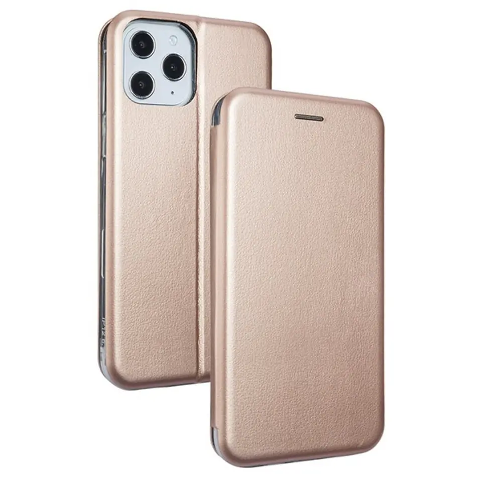 ⁨Beline Etui Book Magnetic iPhone 12/12 Pro 6,1" różowo-złoty/rosegold⁩ w sklepie Wasserman.eu