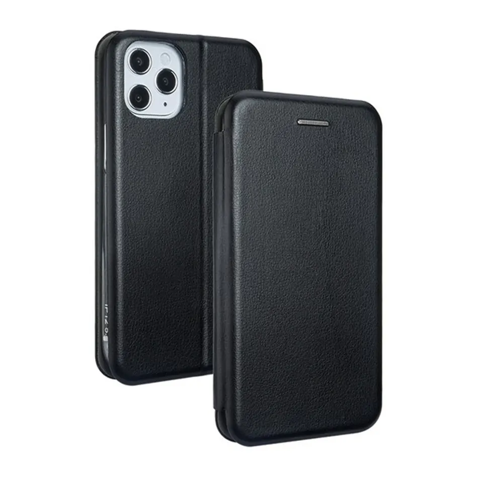 ⁨Beline Etui Book Magnetic iPhone 12 mini czarny/black⁩ w sklepie Wasserman.eu