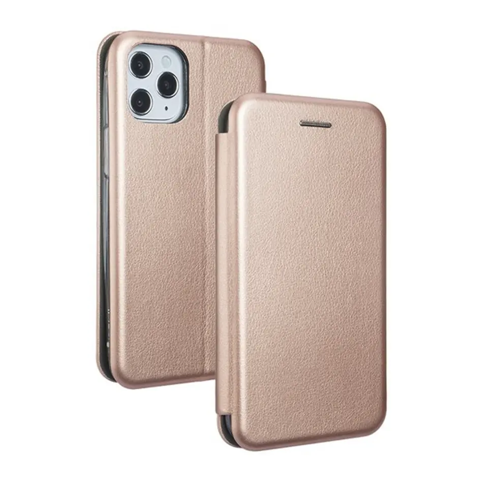 Beline Etui Book Magnetic iPhone 12 mini różowo-złoty/rosegold w sklepie Wasserman.eu