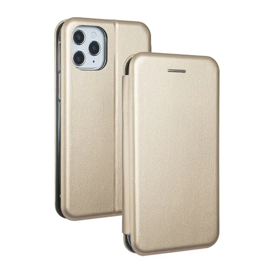 ⁨Beline Magnetic Book Case iPhone 12 mini gold/gold⁩ at Wasserman.eu