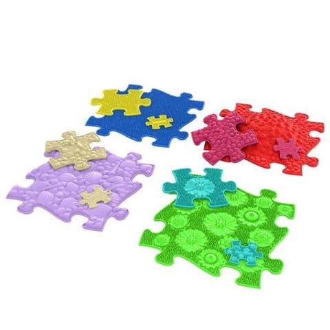 ⁨PROMO Orthopedic Sensory Floor Mat 12 Pieces Tactile Memory Game MFK-070 043338⁩ at Wasserman.eu