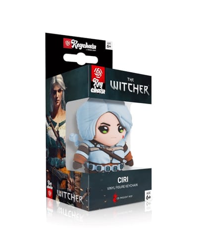 ⁨3D Keychain Good Loot The Witcher 3 - Ciri⁩ at Wasserman.eu