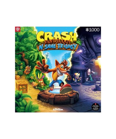 ⁨Puzzle Good Loot Gaming 1000 Crash Bandicoot N. Sane Trilogy⁩ w sklepie Wasserman.eu