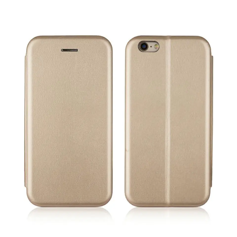 ⁨Beline Magnetic Book Case iPhone 7/8 gold/gold SE 2020⁩ at Wasserman.eu