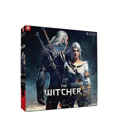 ⁨Puzzle Good Loot Gaming 1000 The Witcher: Geralt and Ciri⁩ w sklepie Wasserman.eu