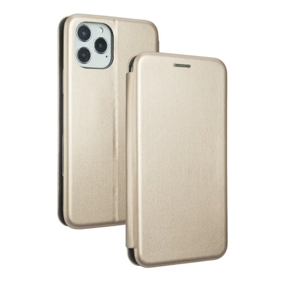 ⁨Beline Etui Book Magnetic iPhone 12/12 Pro 6,1" złoty/gold⁩ w sklepie Wasserman.eu