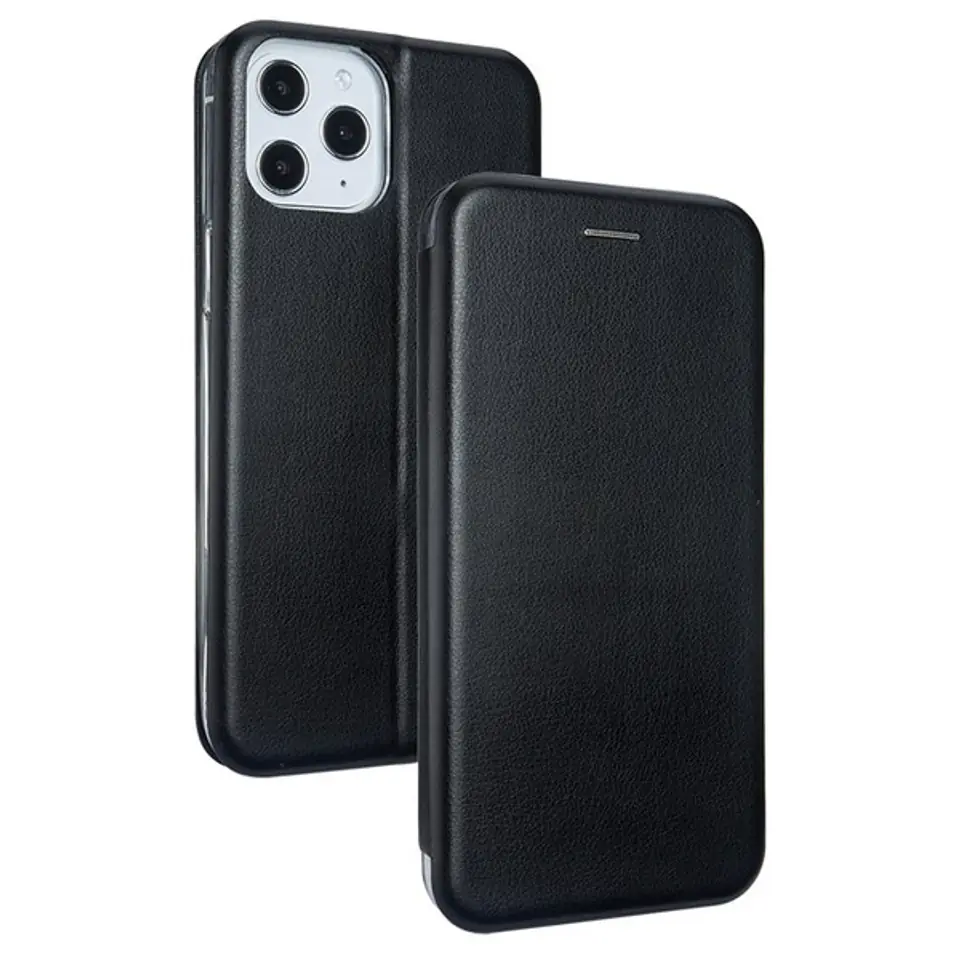 ⁨Beline Magnetic Book Case iPhone iPhone 12 Pro Max 6.7" black/black⁩ at Wasserman.eu