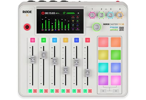 ⁨RODE RODECaster Pro II White - Studio Produkcji Podcastów⁩ w sklepie Wasserman.eu