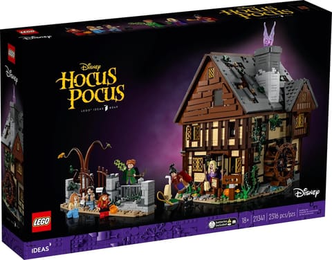 ⁨LEGO IDEAS 21341 Disney Hocus Pocus - The Sanderson Sisters’ Cottage⁩ at Wasserman.eu