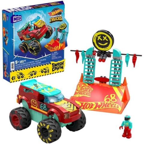 ⁨MEGA BLOKS Hot Wheels Monster Trucks Demo Derby Extreme Trick HNG53 MATTEL p6⁩ at Wasserman.eu