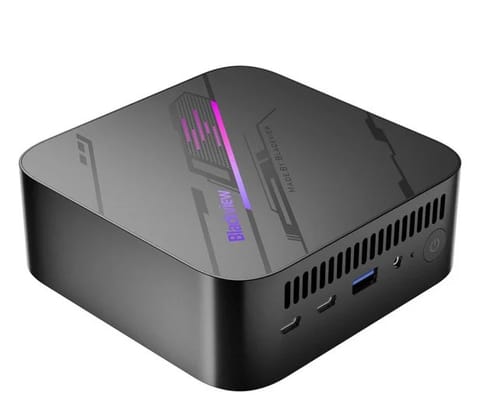 ⁨Blackview Mini PC MP100 Ryzen 7-5825U 16 GB DDR4 1 TB SSD Windows 11 Pro Black⁩ at Wasserman.eu