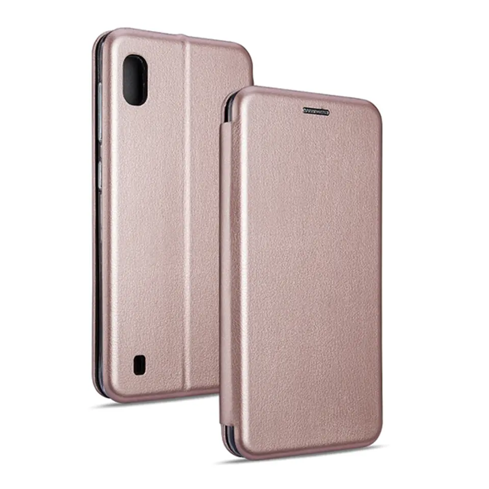 ⁨Beline Etui Book Magnetic Samsung A10 różowo-złoty/rose gold⁩ w sklepie Wasserman.eu