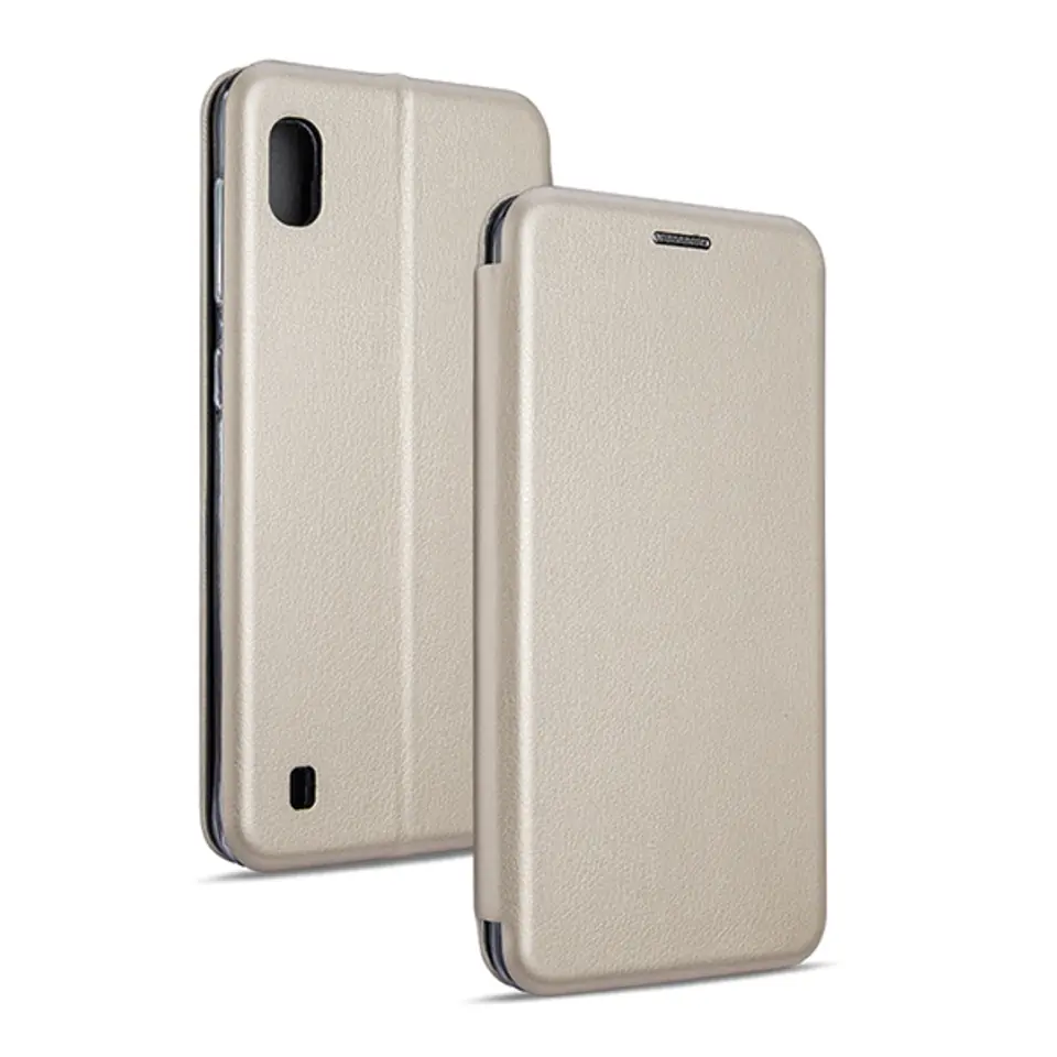 ⁨Beline Magnetic Book Case Samsung A10 gold/gold⁩ at Wasserman.eu