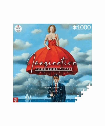 ⁨Puzzle Good Loot 1000 Imagination Rafał Olbiński Defence Against Banality⁩ w sklepie Wasserman.eu