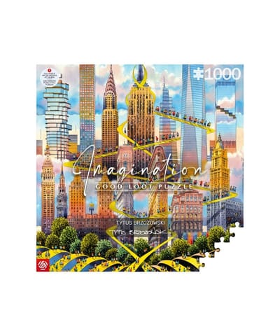 ⁨Puzzle Good Loot 1000 Imagination Tytus Brzozowski New York⁩ w sklepie Wasserman.eu