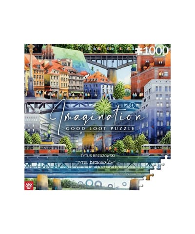 ⁨Puzzle Good Loot 1000 Imagination Tytus Brzozowski Warszawskie Mosty⁩ w sklepie Wasserman.eu