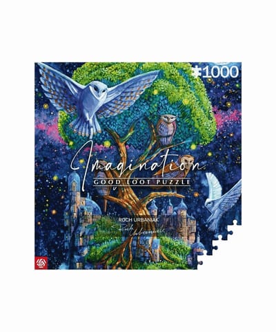 ⁨Puzzle Good Loot 1000 Imagination Roch Urbaniak Wyspa Sów⁩ w sklepie Wasserman.eu