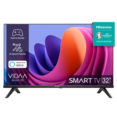 ⁨Hisense 32A4N TV 81.3 cm (32") HD Smart TV Wi-Fi Black 200 cd/m²⁩ at Wasserman.eu