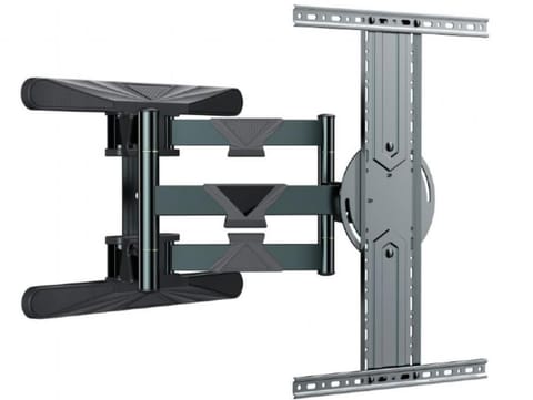 ⁨Uchwyt ścienny Gembird WM-80STR-01 do monitorów 40-80", 50 kg, czarny⁩ w sklepie Wasserman.eu