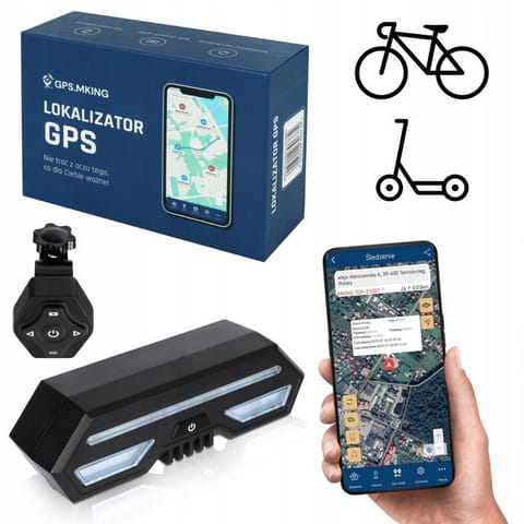 ⁨Lokalizator GPS Mking BIKESCOO dla hulajnóg⁩ w sklepie Wasserman.eu