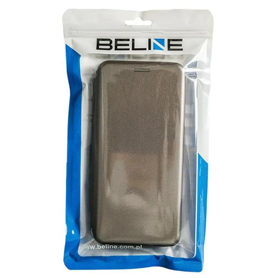 ⁨Beline Magnetic Book Case Redmi 9A Steel/Steel⁩ at Wasserman.eu