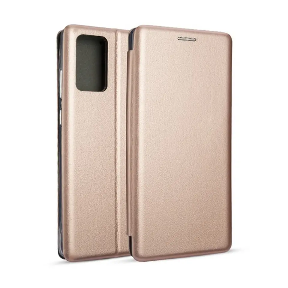 ⁨Beline Magnetic Book Case Samsung Note 20 N980 rose gold/rose gold⁩ at Wasserman.eu