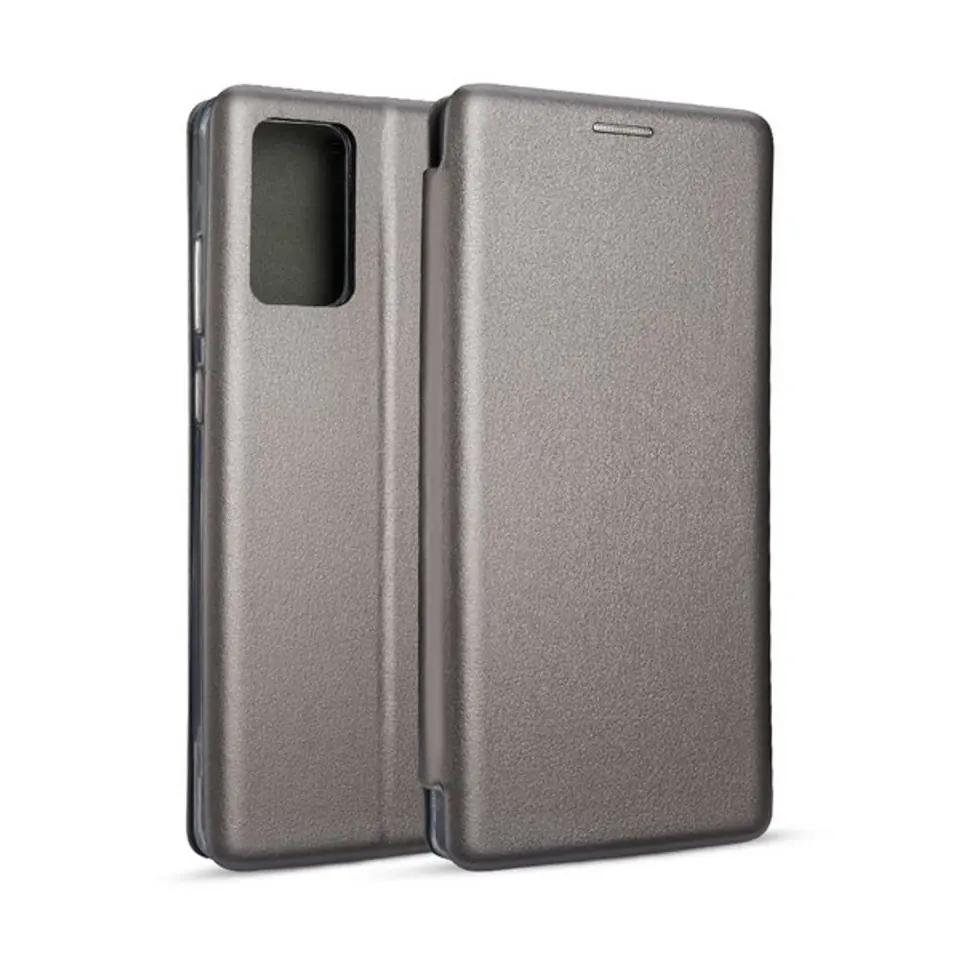 ⁨Beline Magnetic Book Case Samsung Note 20 N980 steel/steel⁩ at Wasserman.eu