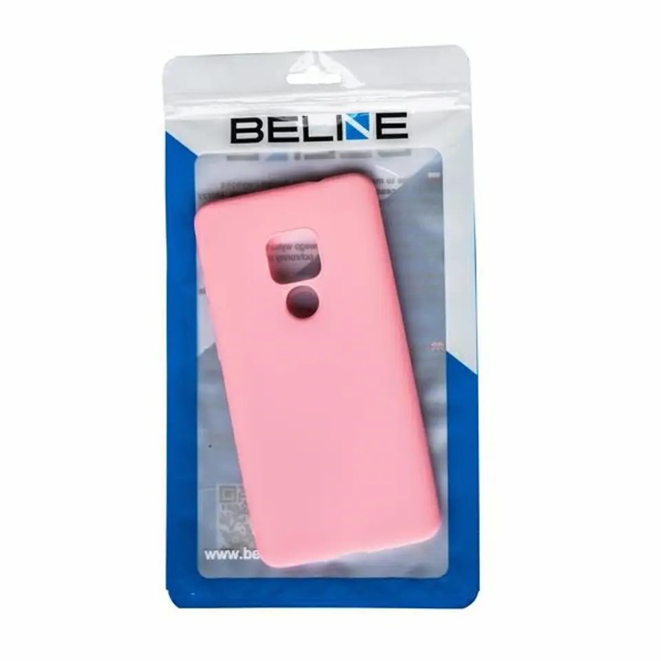 ⁨Beline Etui Candy iPhone 12 mini 5,4" mini jasnoróżowy/light pink⁩ w sklepie Wasserman.eu