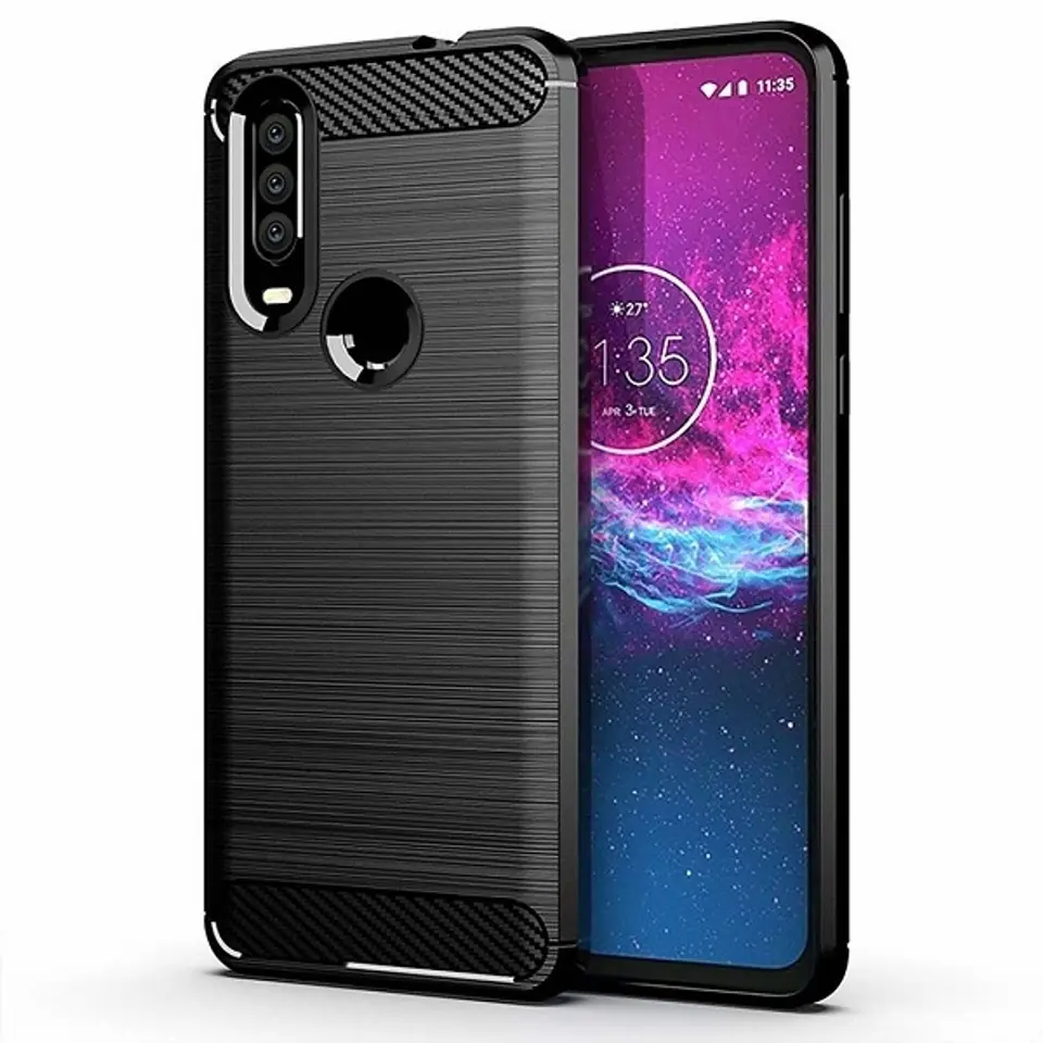 ⁨Beline Carbon Case Huawei Y6p black /black⁩ at Wasserman.eu