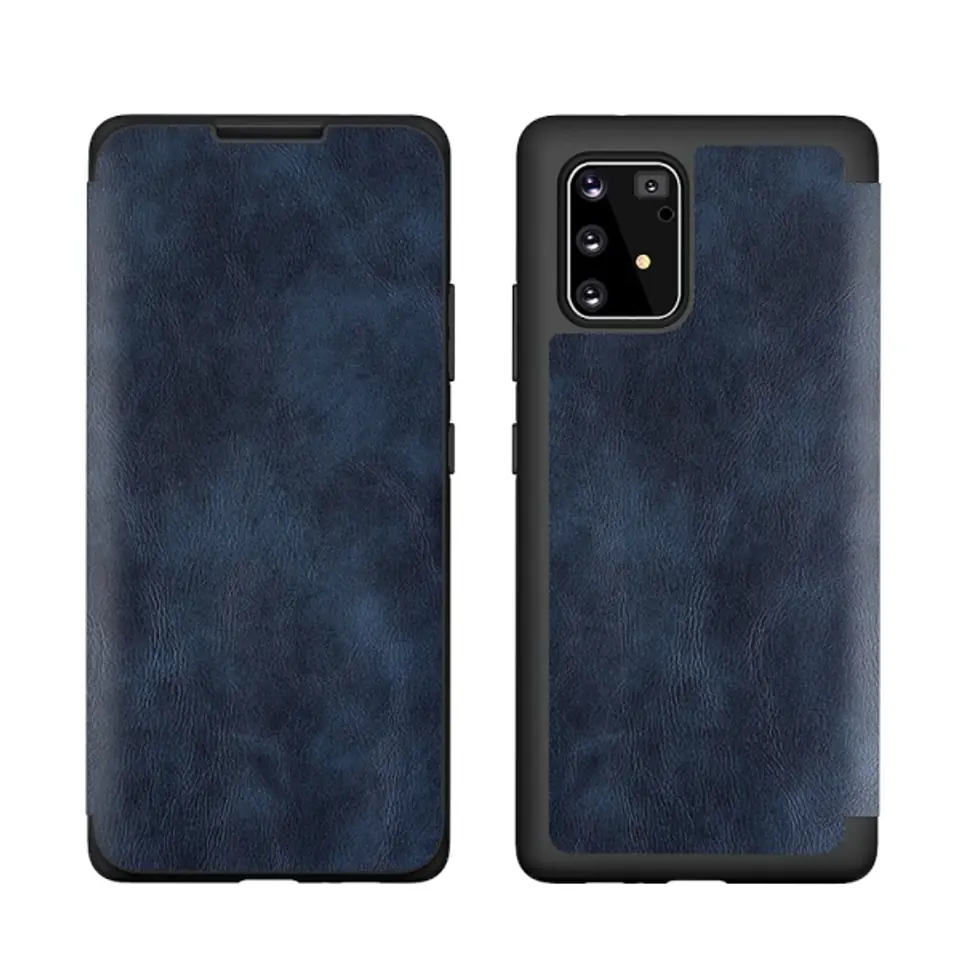 ⁨Beline Leather Book Case iPhone 12/12 Pro 6,1" blue/blue⁩ at Wasserman.eu