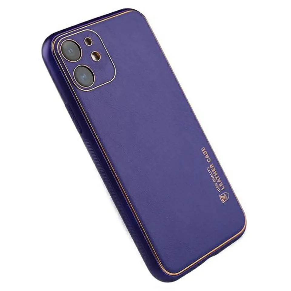⁨Beline Etui Leather Case iPhone 12 Pro Max purpurowy/purple⁩ w sklepie Wasserman.eu