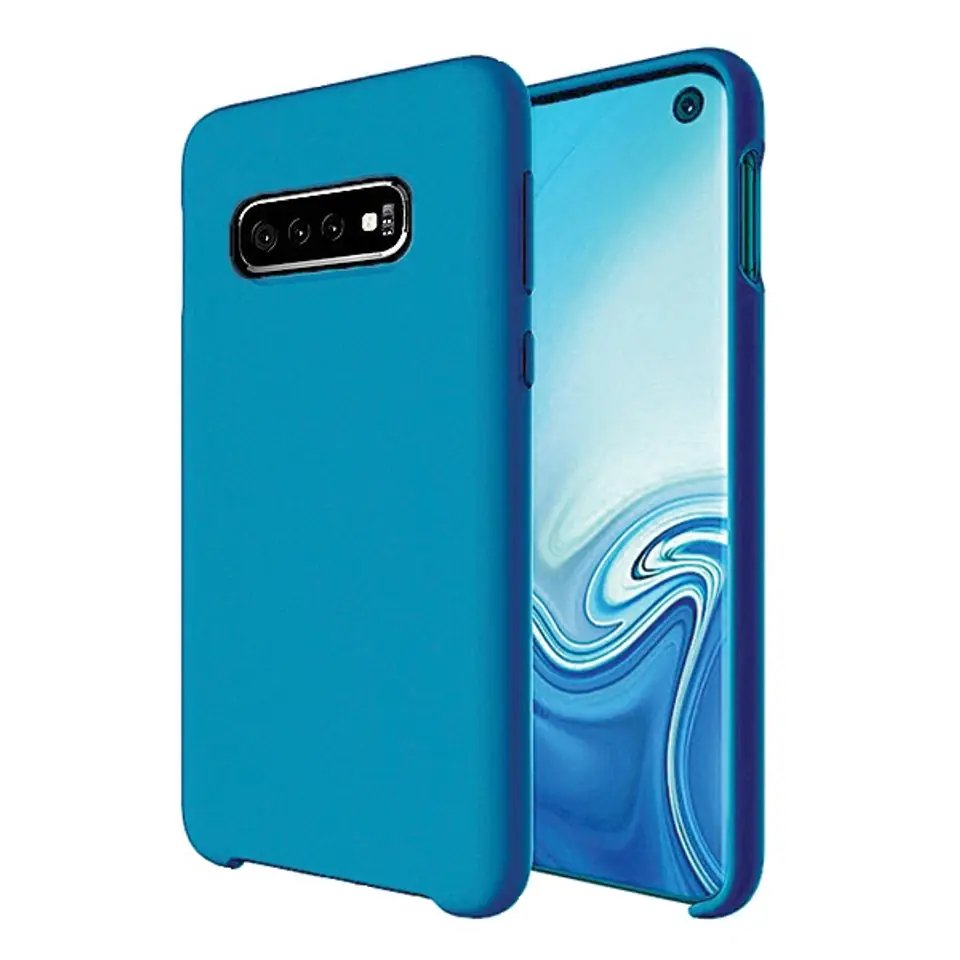 ⁨Beline Silicone Case Samsung S20+ G985 blue/blue⁩ at Wasserman.eu