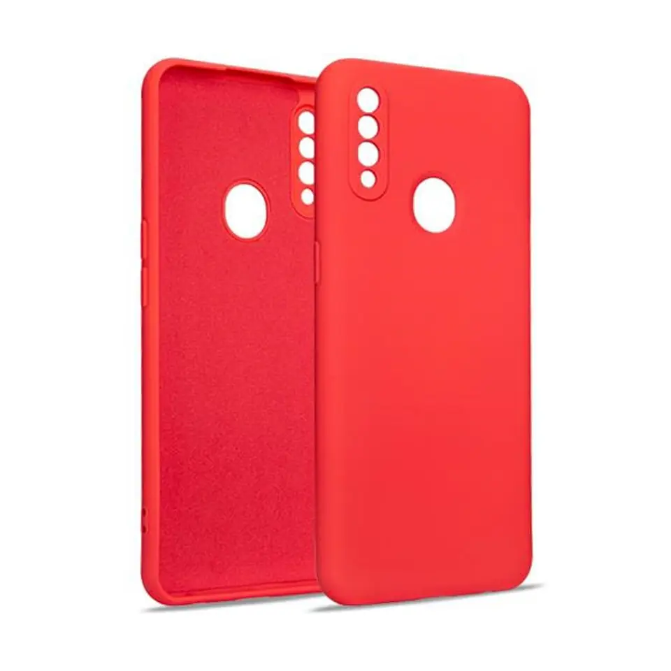 ⁨Beline Silicone Case Oppo A31 red/red⁩ at Wasserman.eu
