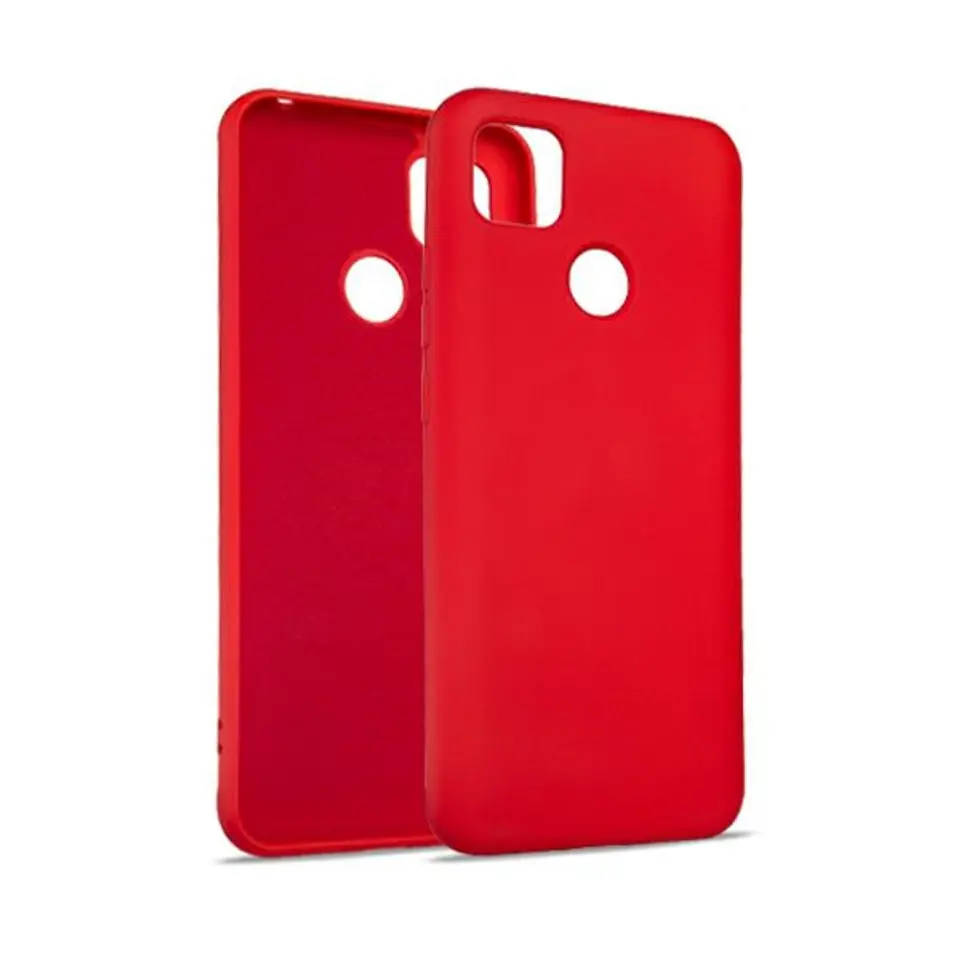 ⁨Beline Etui Silicone Realme 7 czerwony/red⁩ w sklepie Wasserman.eu