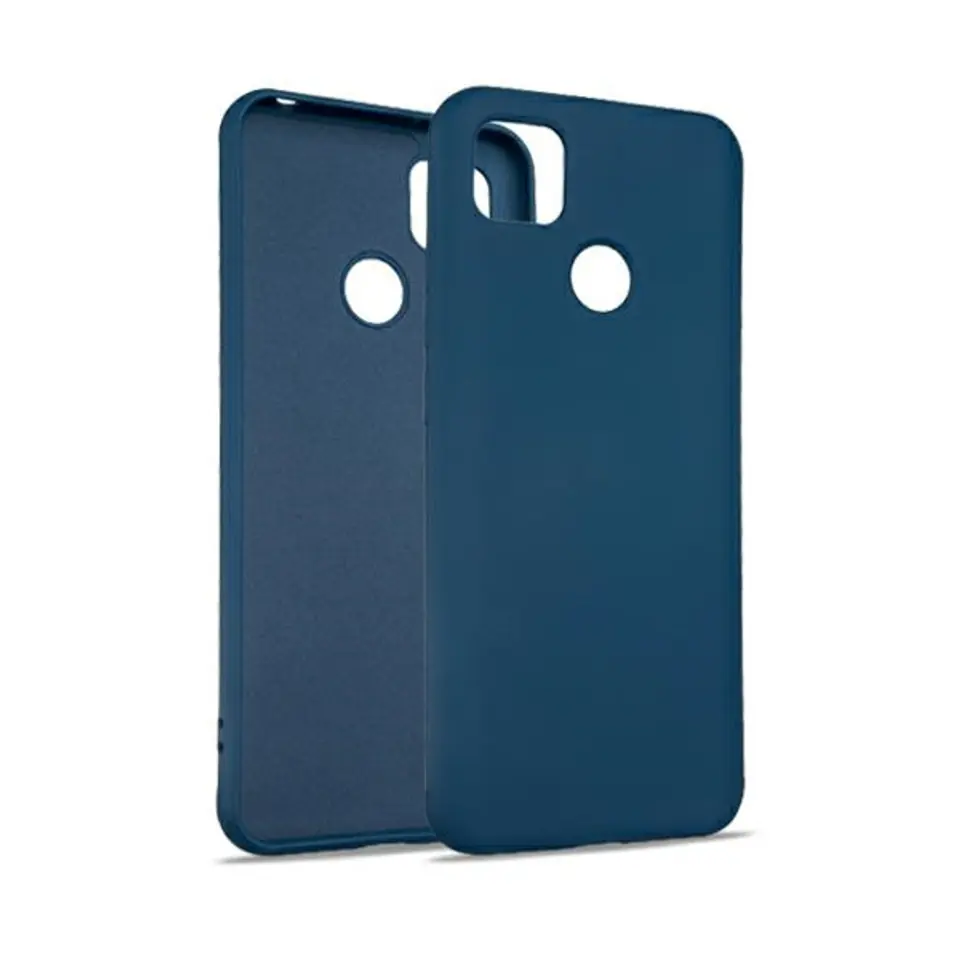 ⁨Beline Silicone Case Xiaomi Redmi 9C blue/blue⁩ at Wasserman.eu