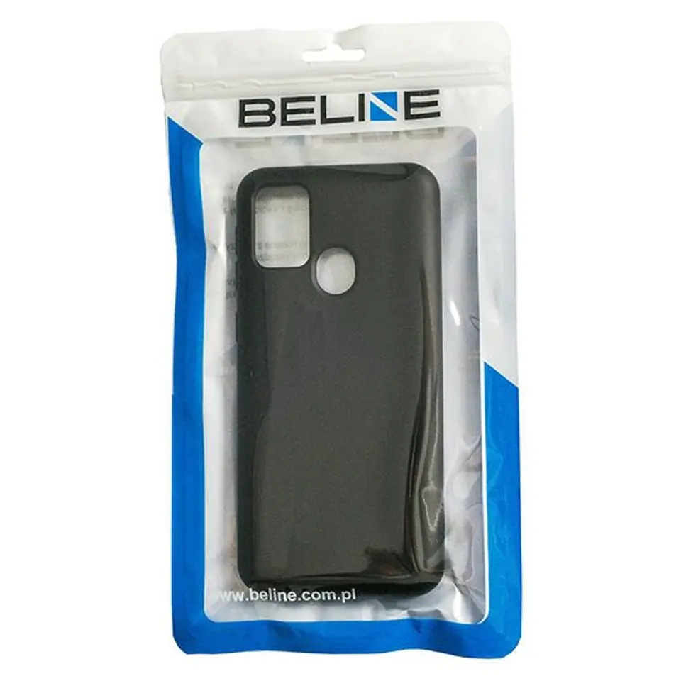 ⁨Beline Etui Silicone Redmi Note 9 czarny/black Xiaomi⁩ w sklepie Wasserman.eu