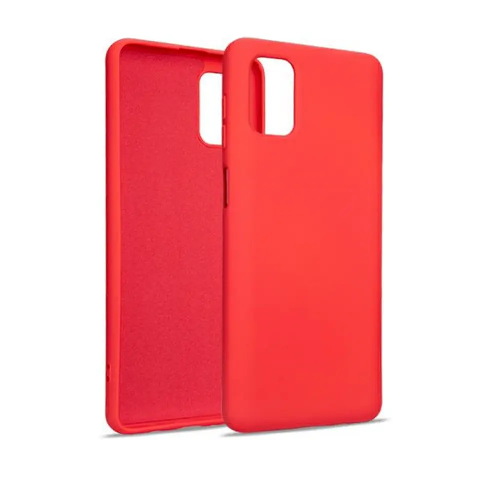 ⁨Beline Silicone Case Samsung M51 M515 red/red⁩ at Wasserman.eu