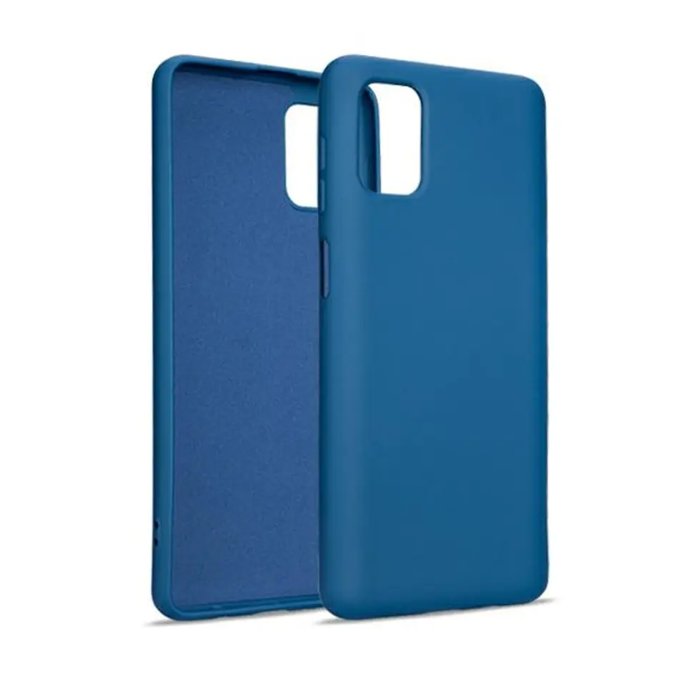 ⁨Beline Silicone Case Samsung M51 M515 blue/blue⁩ at Wasserman.eu