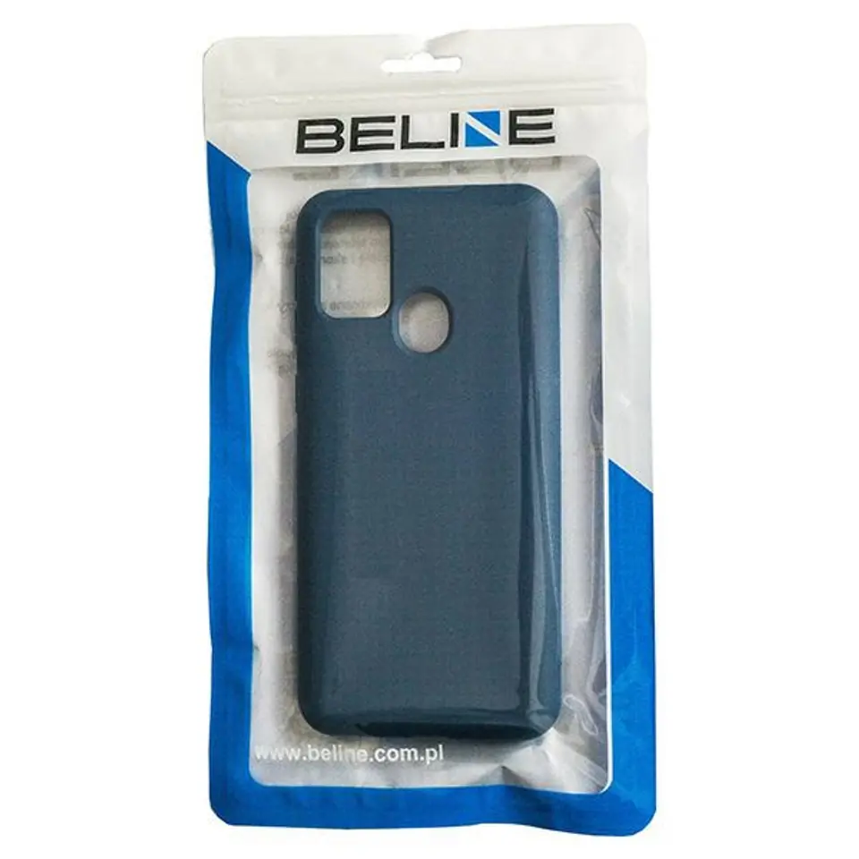 ⁨Beline Silicone Case For Samsung Note 20 N980 blue/blue⁩ at Wasserman.eu