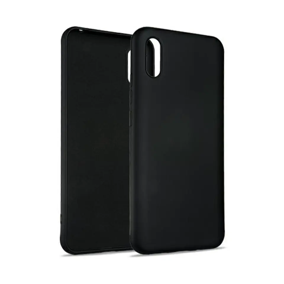 ⁨Beline Etui Silicone Xiaomi Redmi 10A czarny/black⁩ w sklepie Wasserman.eu