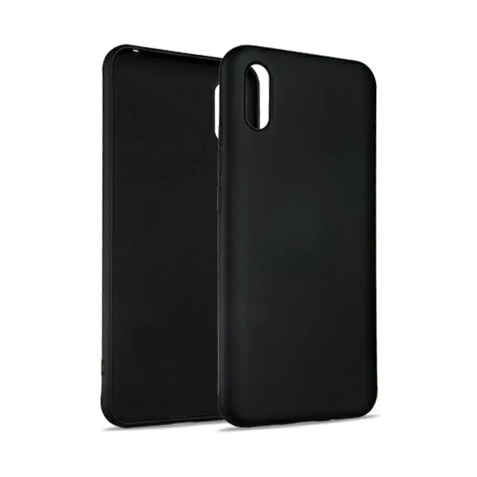 ⁨Beline Silicone Case Xiaomi Redmi 9A black/black⁩ at Wasserman.eu
